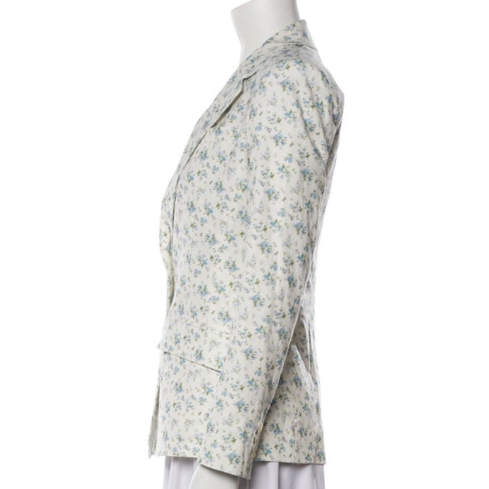 Derek Lam 10 Crosby Floral Print Blazer - Picture 2 of 3